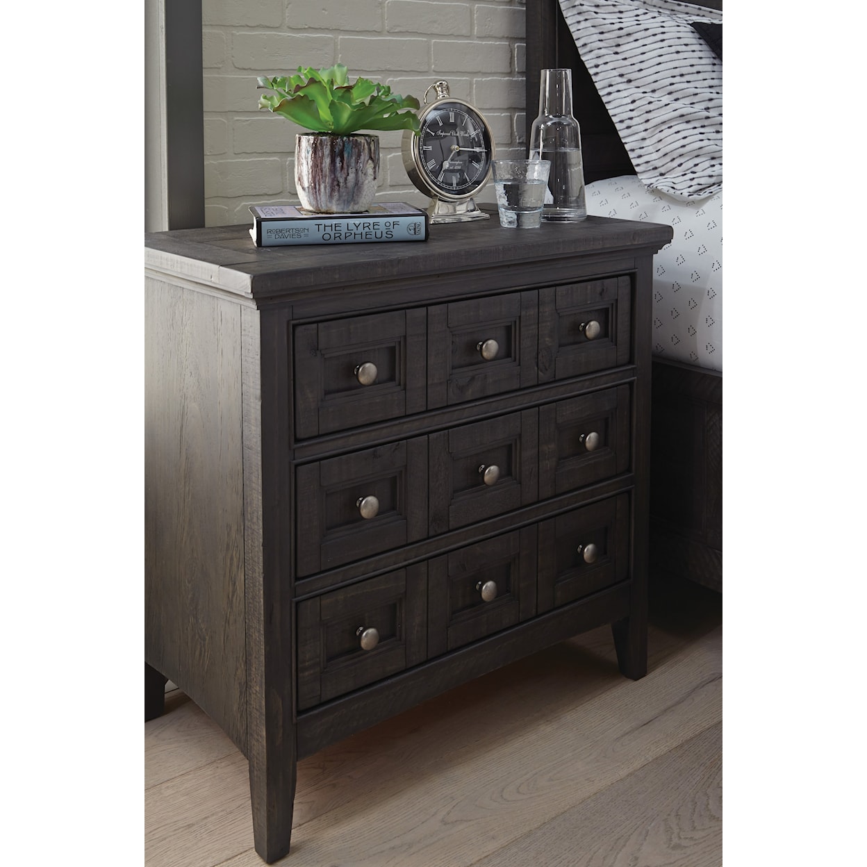 Belfort Select Wells 3-Drawer Nightstand