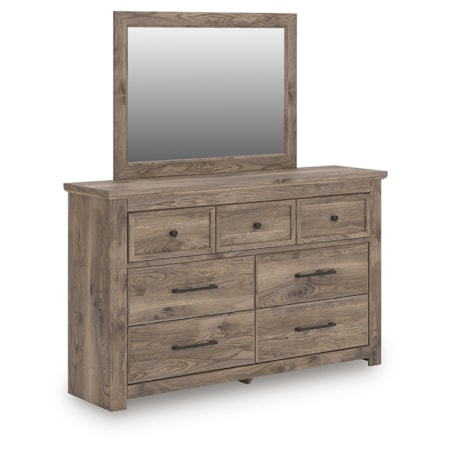 Dresser And Mirror