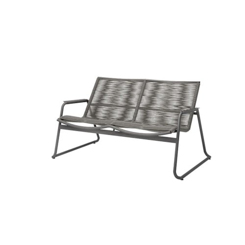 Stackable Loveseat - Fog / Graphite