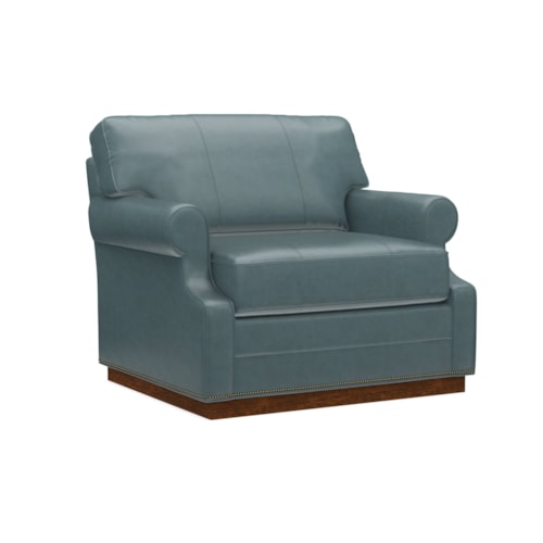 Transitional Leatherstone Chair and a Half