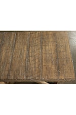 Riverside Furniture Sonora Rustic Dining Table with 18" Table Leaf