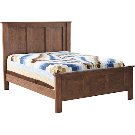 Queen Panel Bed HB & FB