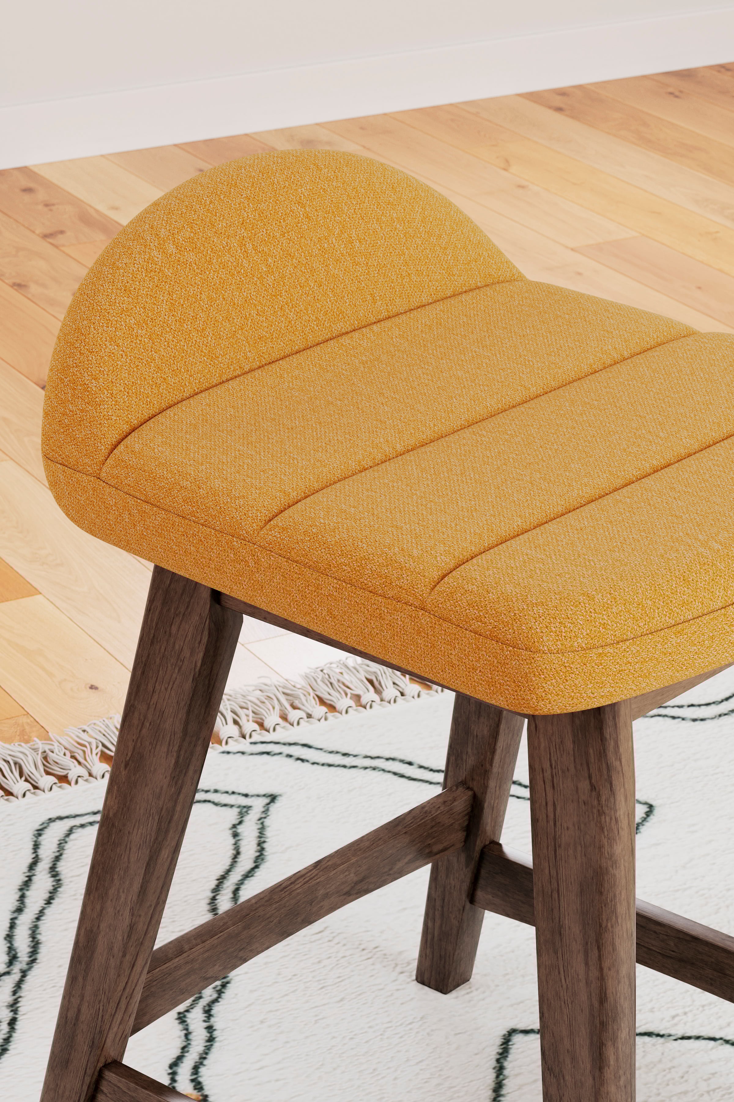 Signature Design by Ashley Lyncott Upholstered Barstool