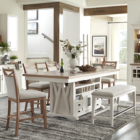 6-Piece Pub Dining Set