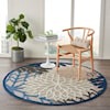 Nourison Aloha 4' Round  Rug