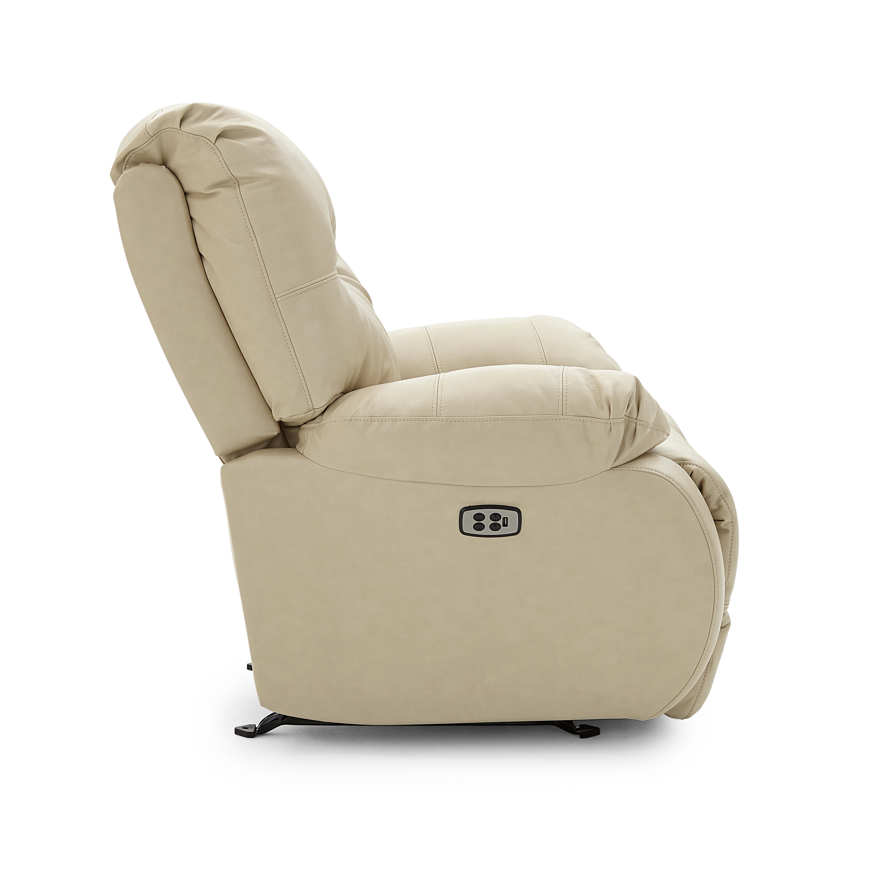 Power Tilt Headrest Swivel Glider Recliner
