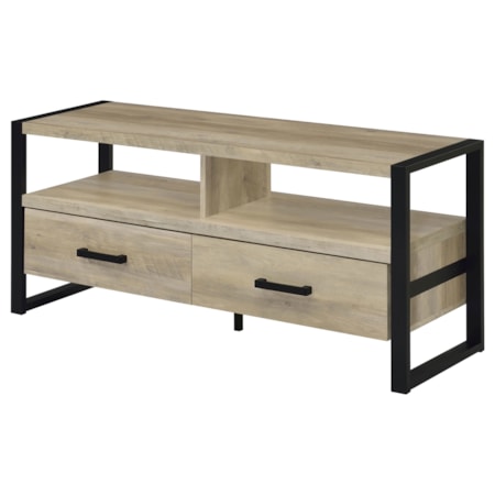 James 2-drawer 48&quot; TV Stand