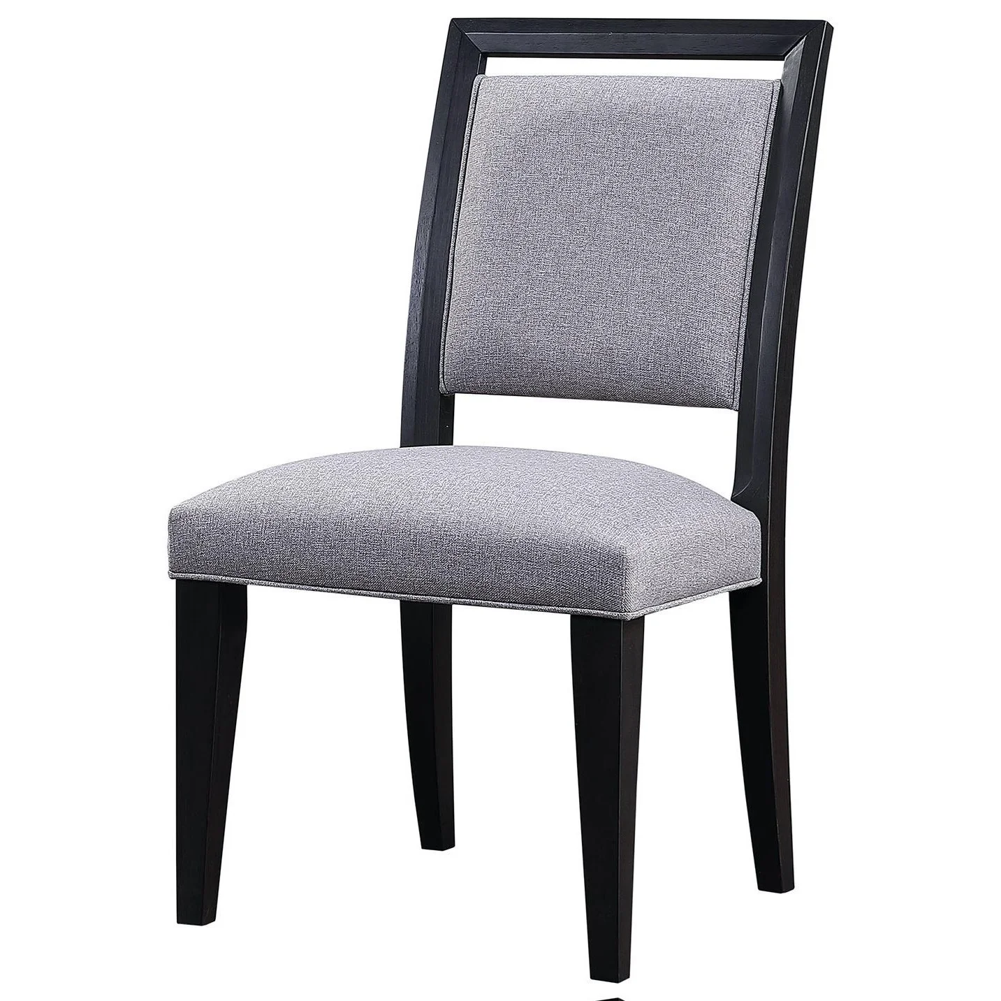 Yorktown DY1450S Transitional Dining Side Chair with Upholstered Seat
