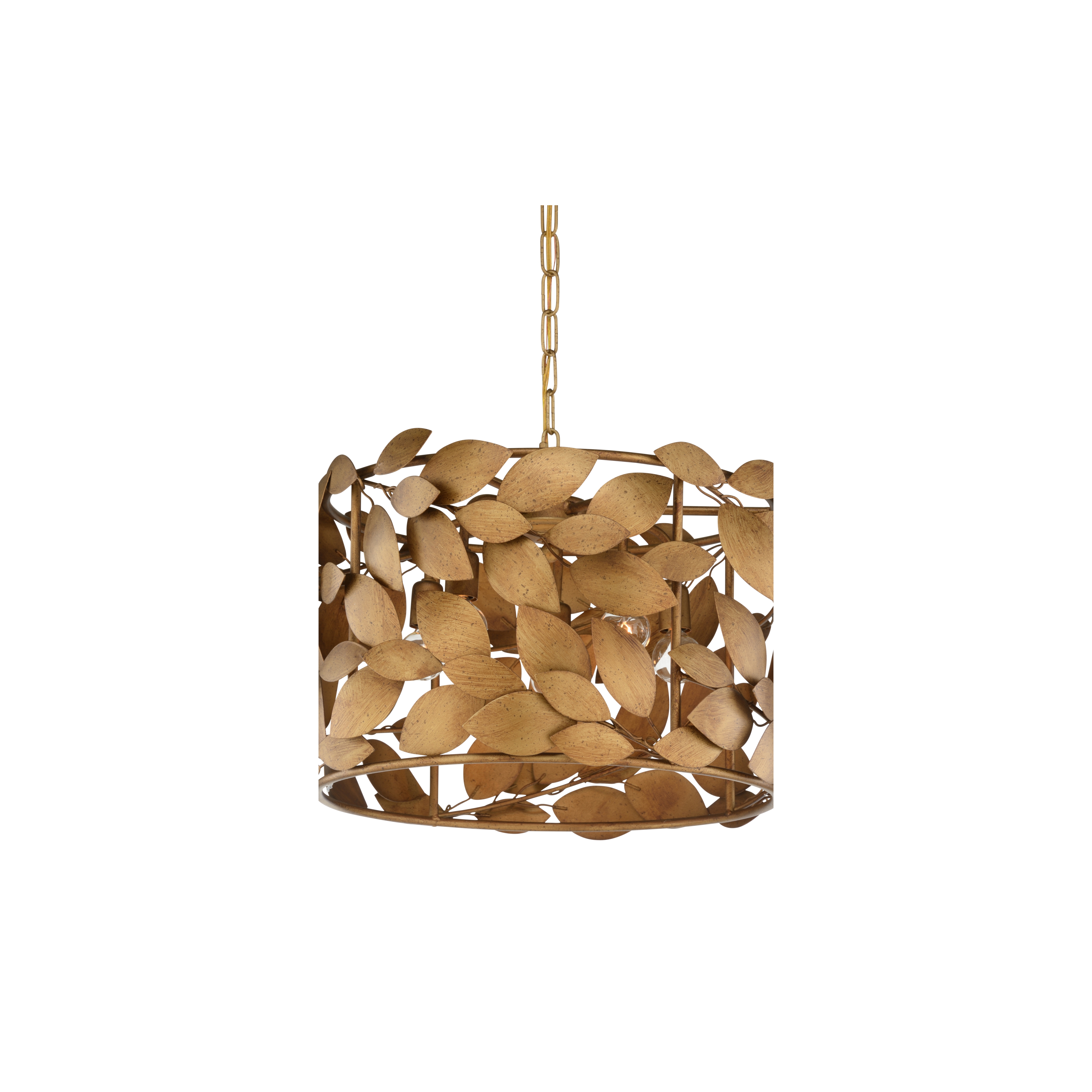 Chelsea House Chelsea House Misc Ficus Round Chandelier - Gold