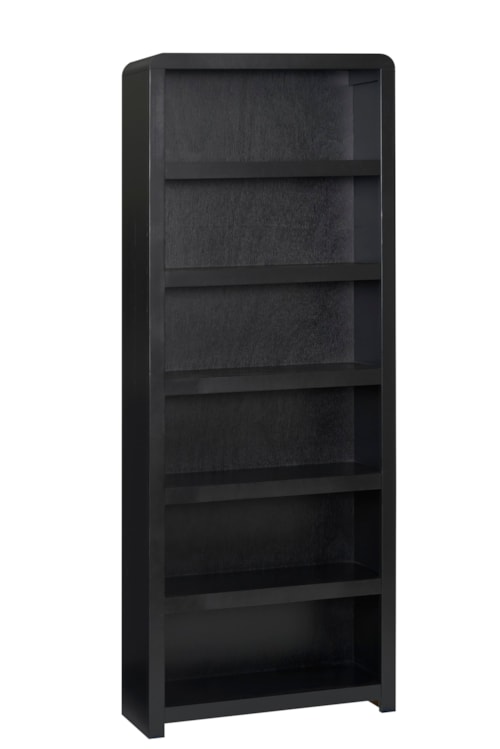 Contemporary 6-Shelf 84" Bookcase