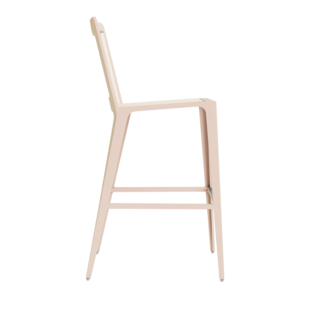 Brown Jordan Still Modern Armless Sling Barstool