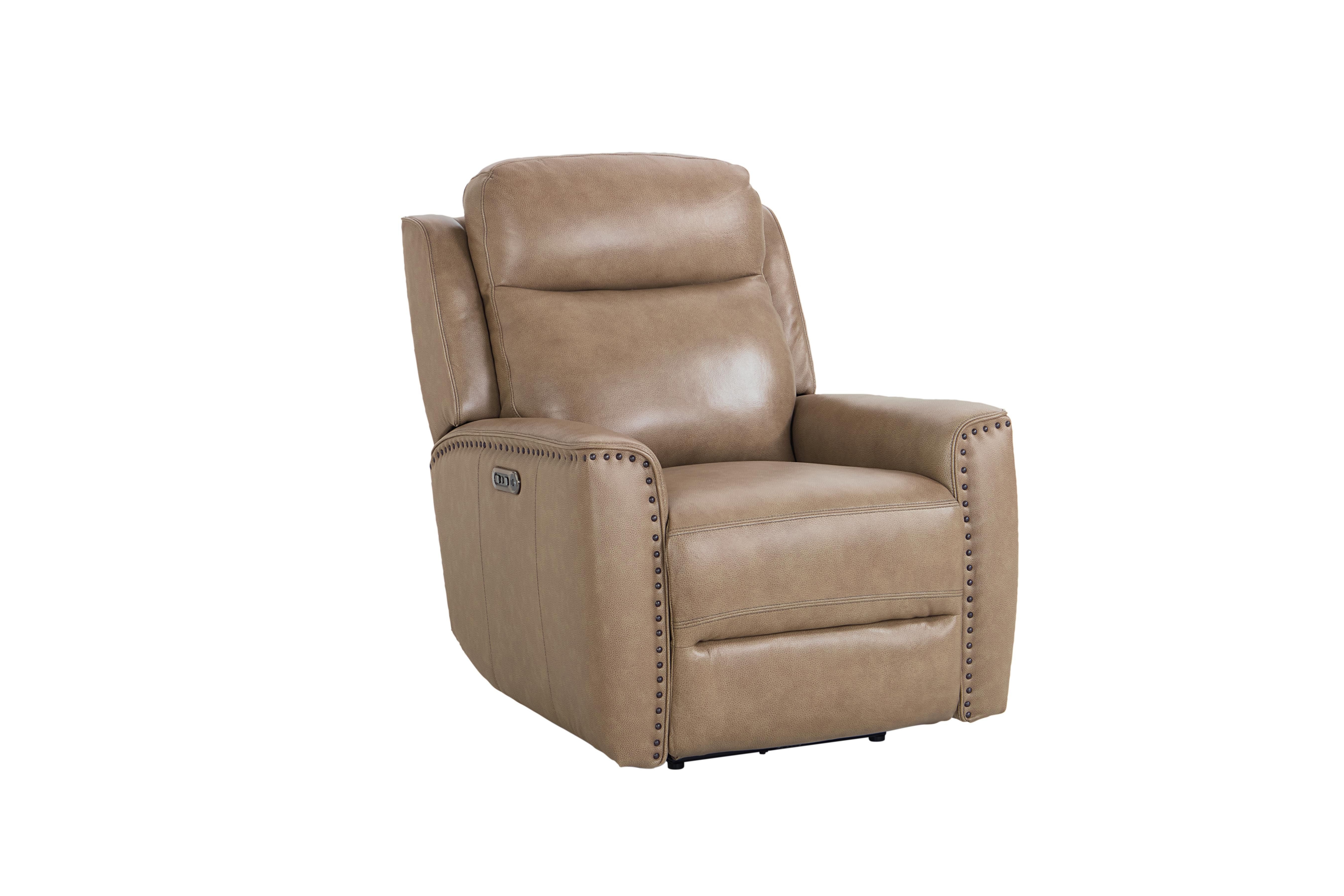 Bassett Club Level - Douglas Power Recliner with Nailheads