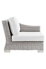 Modway Conway Sunbrella® Outdoor Patio Wicker Rattan 6-Piece Sectional Sofa Set