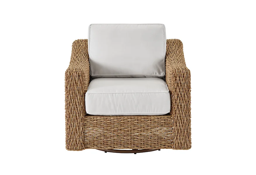 Coastal Living Outdoor Outdoor Laconia Swivel Lounge Chair by Universal at Zak's Home