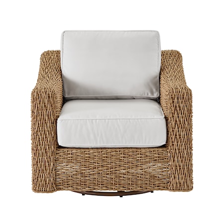 Coastal Living Swivel Lounge Chair