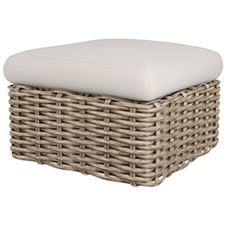 Ottoman with 6" cushion (velcro on bottom)