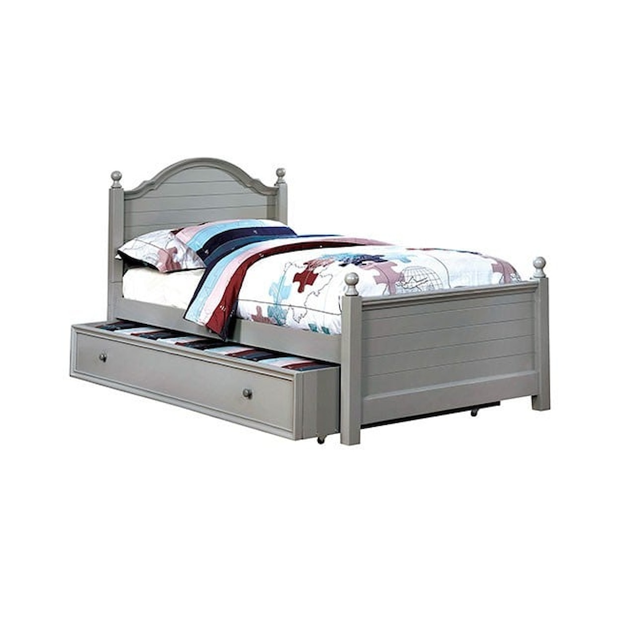 FUSA Diane Twin Bed