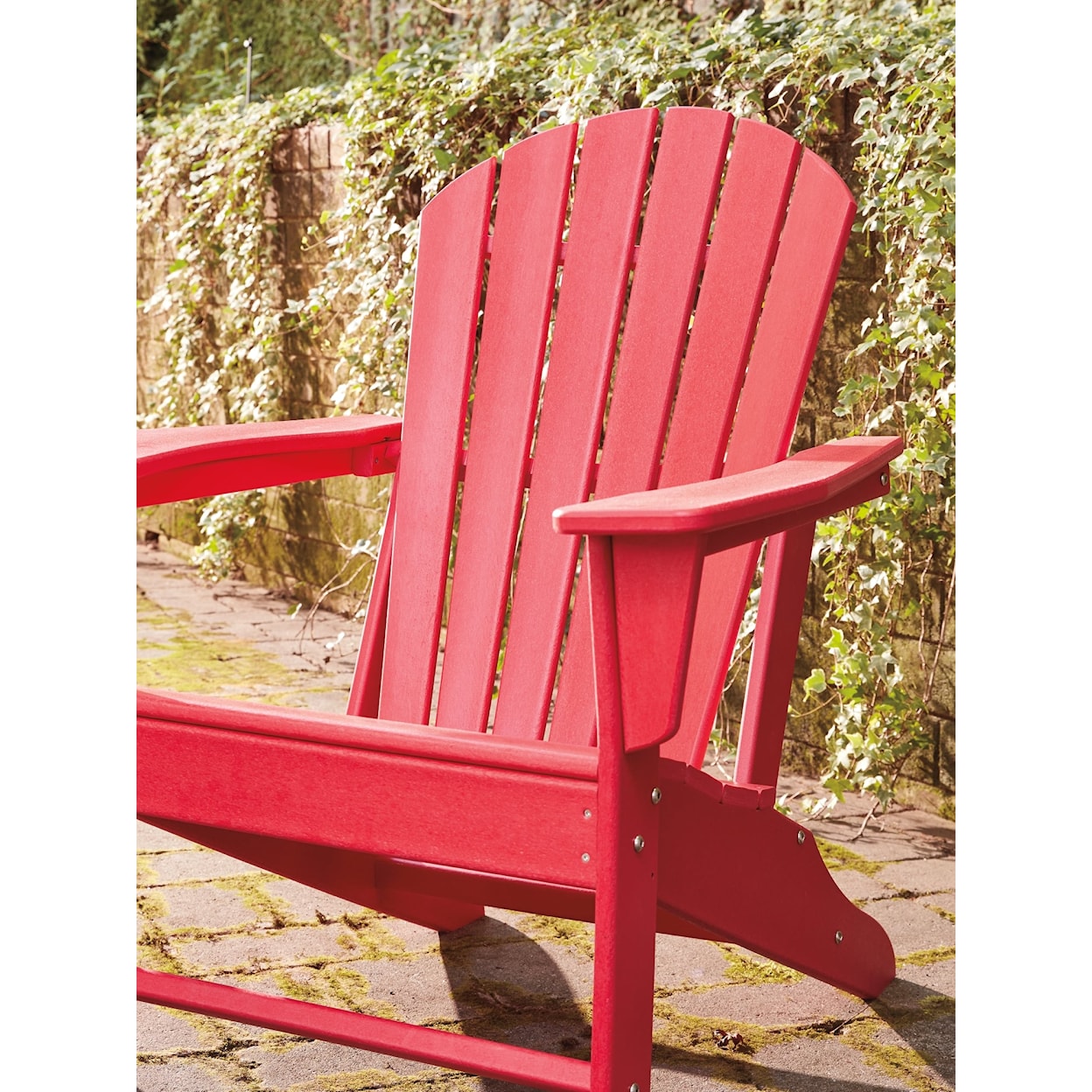 Benchcraft Sundown Treasure Adirondack Chair with End Table