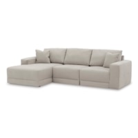 3-Piece Sectional Sofa with Chaise