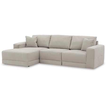 3-Piece Sectional Sofa with Chaise