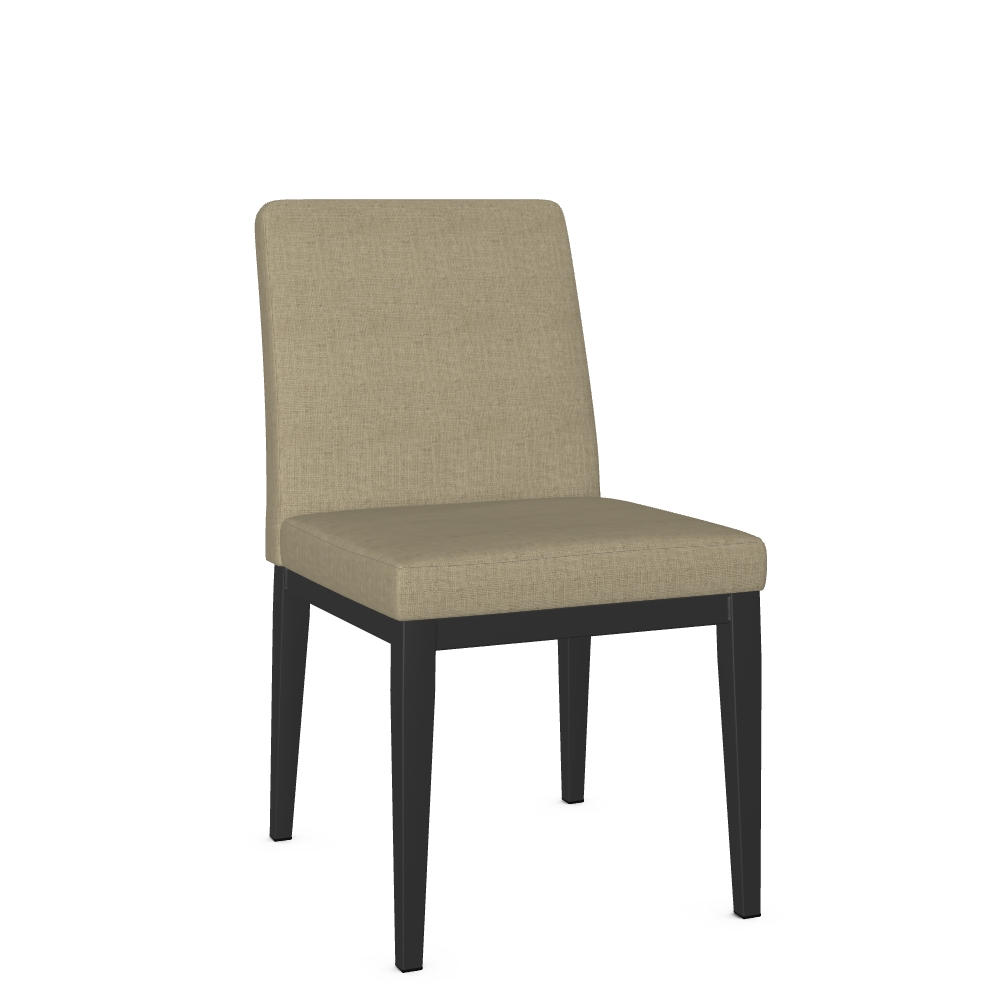 Upholstered Low Back Dining Side Chair