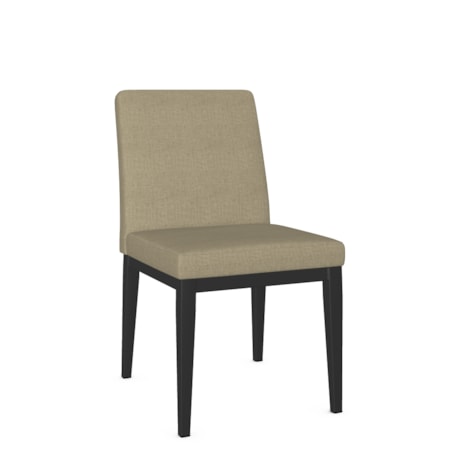 Upholstered Low Back Dining Side Chair