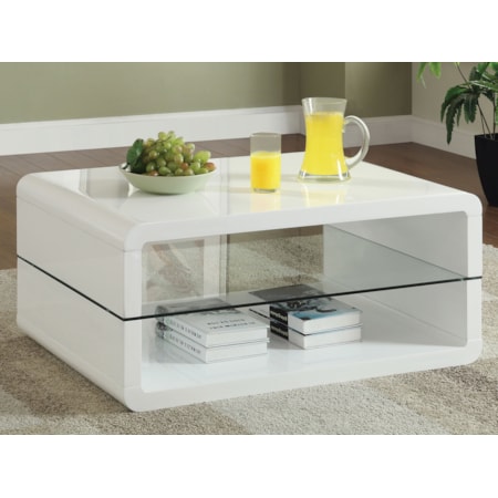 Elana 1-Shelf Coffee Table