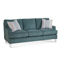 Houston Sofa with Wood Legs