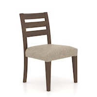 Transitional Customizable Upholstered Side Chair