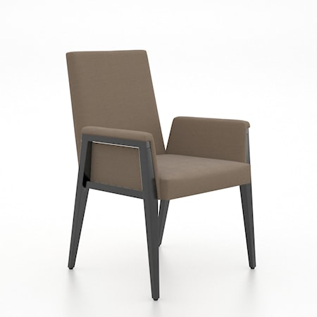 Contemporary Upholstered Chair with Minimalist Details