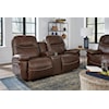 Best Home Furnishings Leya Power Reclining Rocker Loveseat with Console