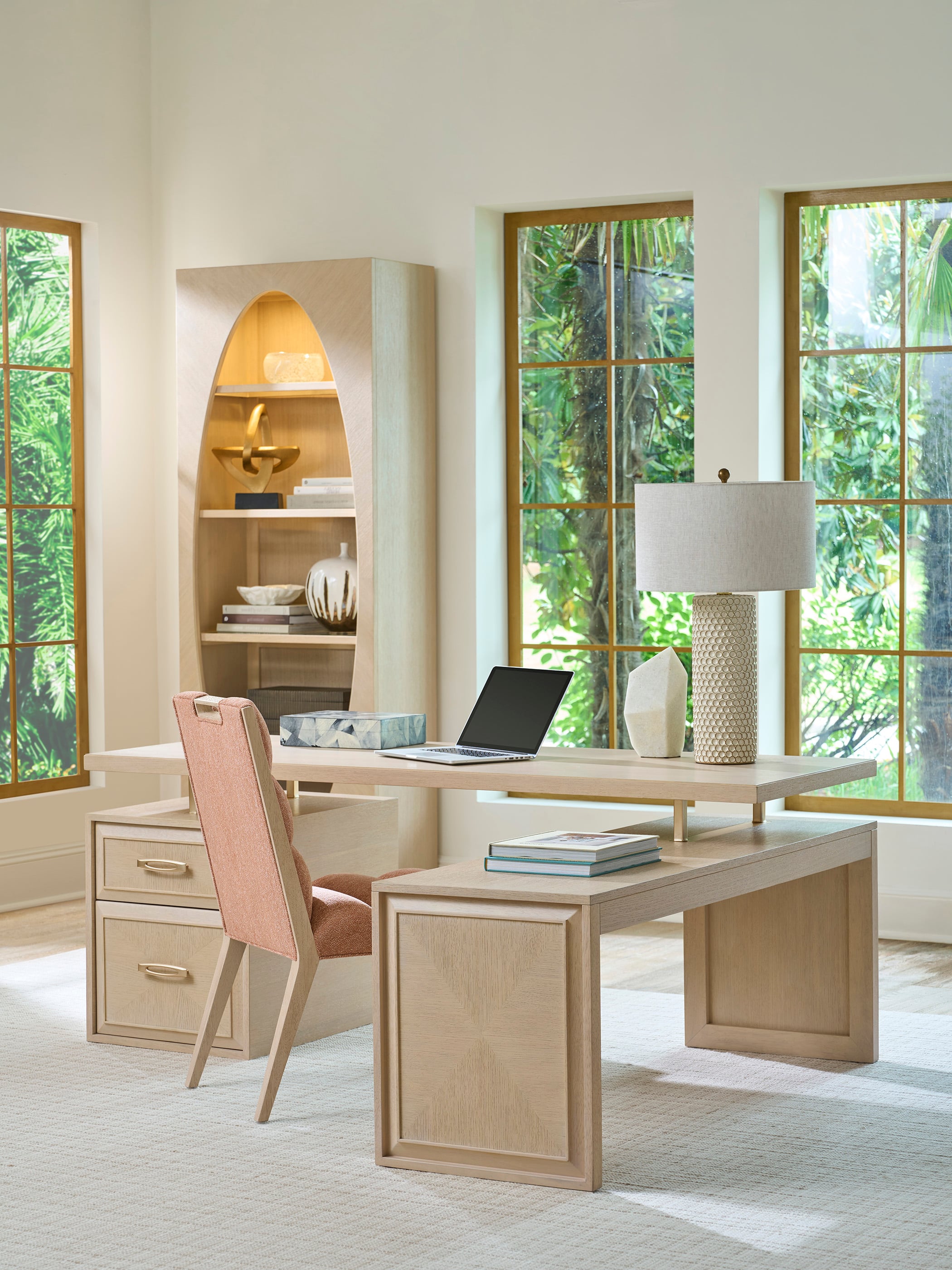 Sligh Apogee Modular Desk with Return