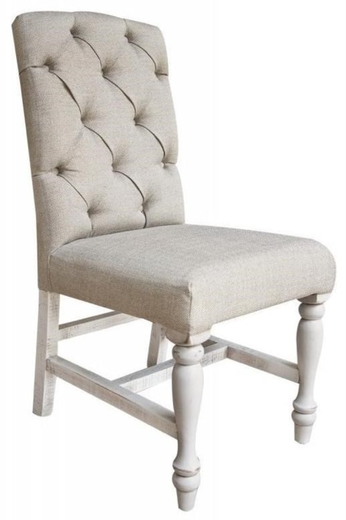 Upholstered Chair with Tufted Back