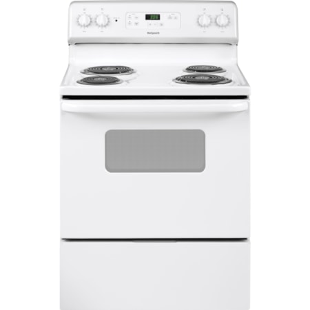 30&quot; Freestanding Coil Electric Range