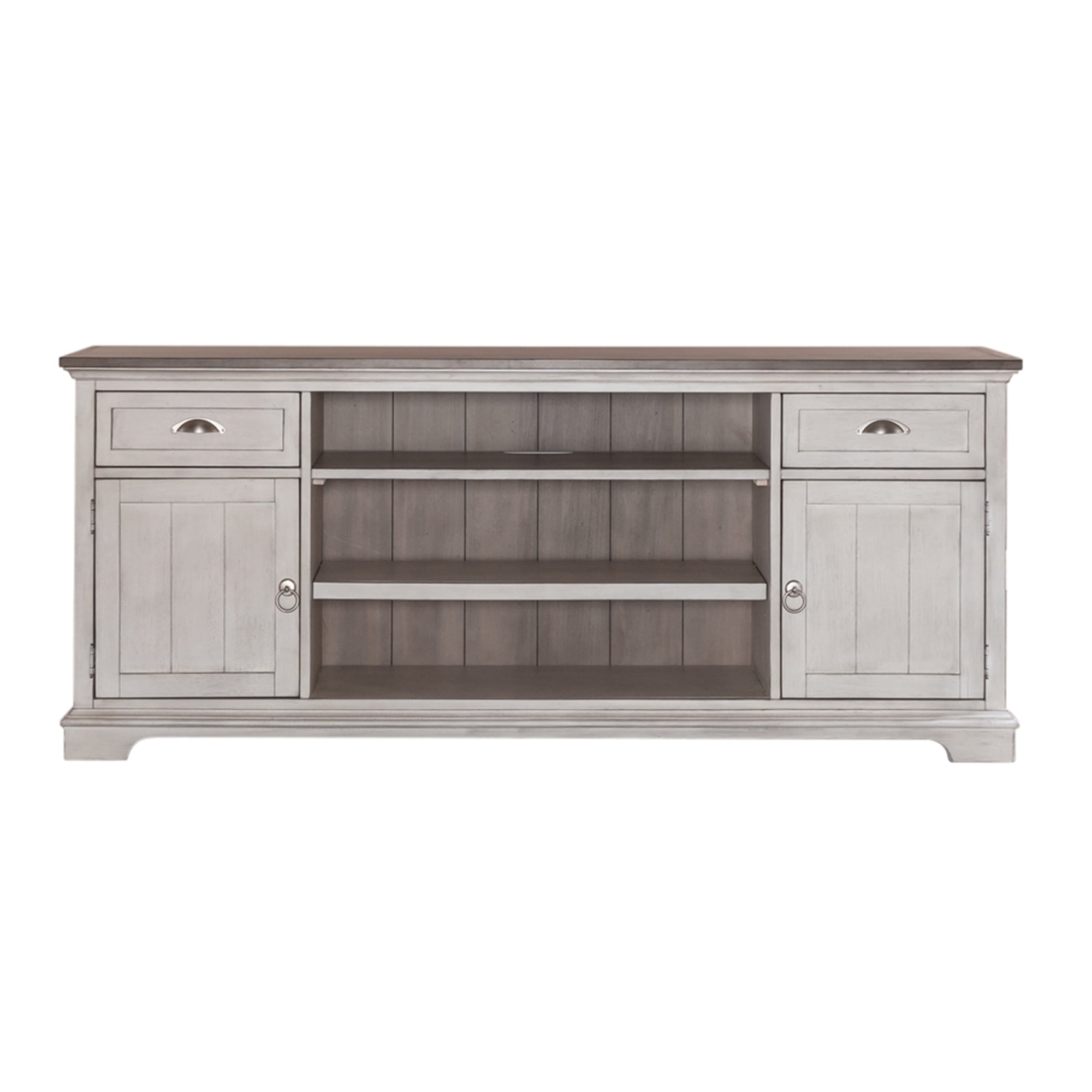 White 72 store inch tv stand