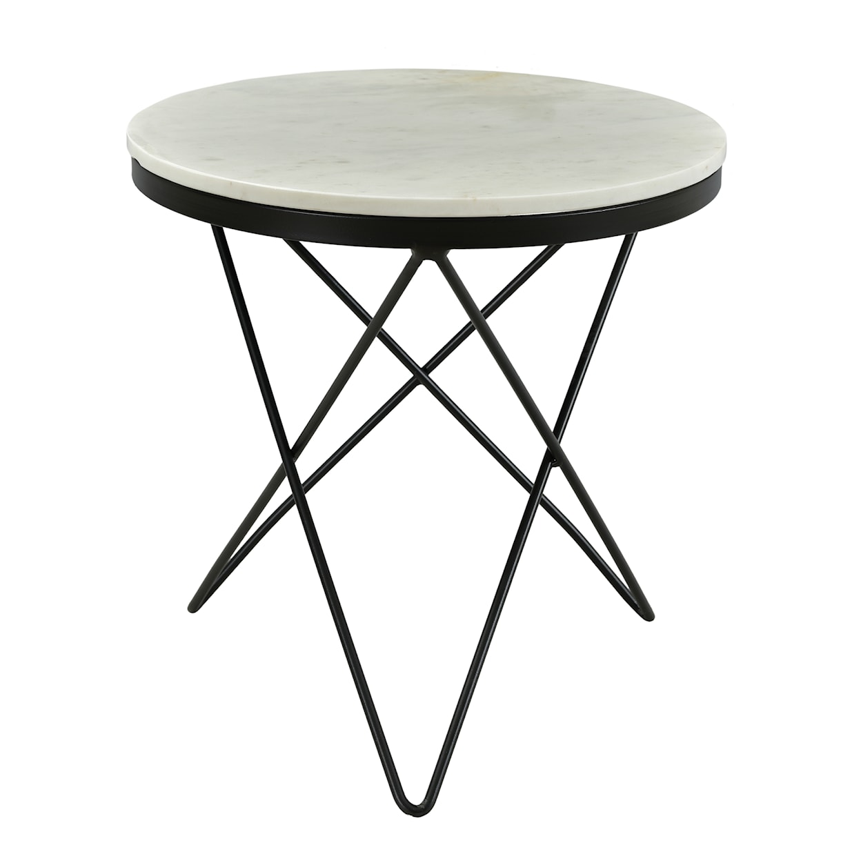 Moe's Home Collection Haley Haley Side Table Black Base