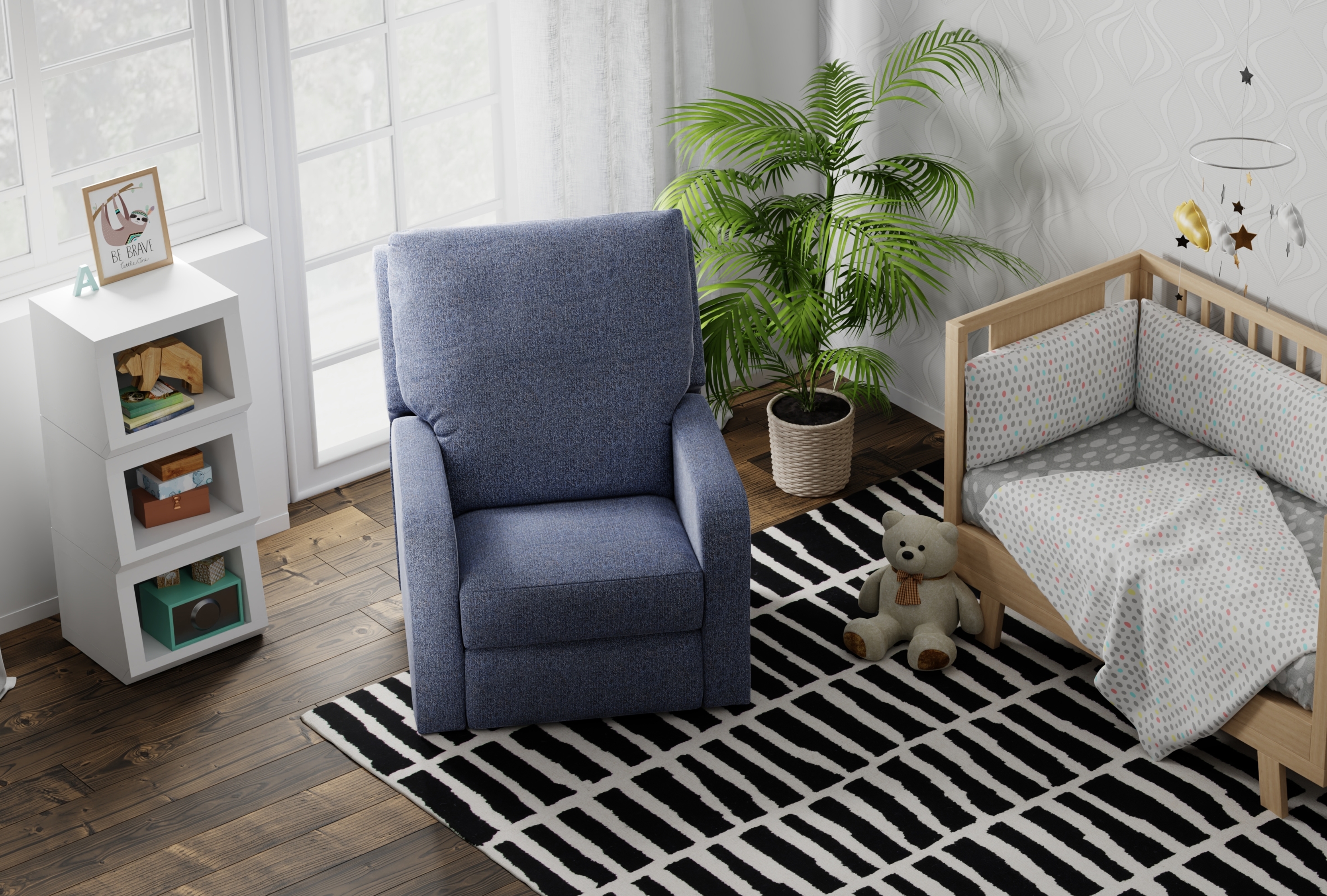 Catnapper Lullaby Power Headrest Power Auto-Glide Recliner