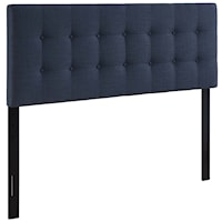 Queen Upholstered Fabric Headboard