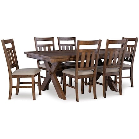 7 Piece Table &amp; Chair Set