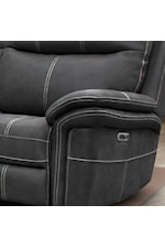 Parker Living Mason Transitional Power Reclining Sofa and Two Recliners Set