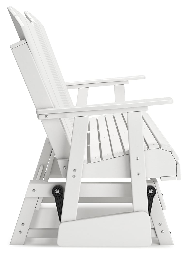 Signature Design by Ashley Hyland wave Outdoor Glider Loveseat