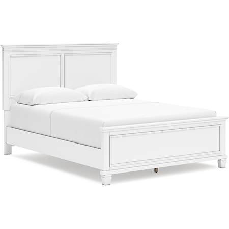 Queen Panel Bed