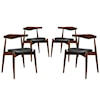 Modway Stalwart Dining Side Chairs Set