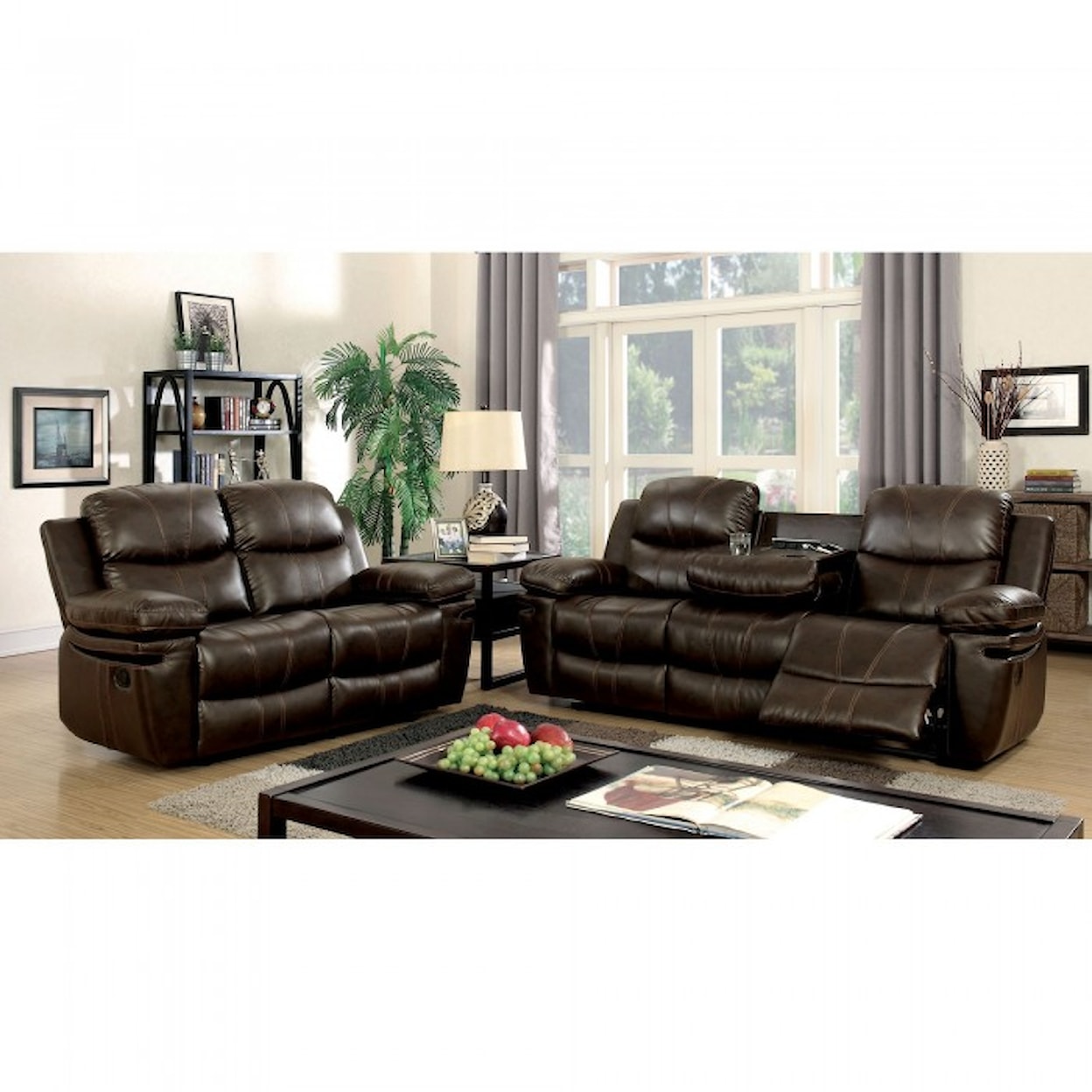 Furniture of America - FOA Listowel Reclining Sofa