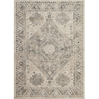 9'6" x 13' Cream/Grey Rectangle Rug