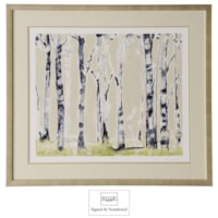 Hand-Signed and Numbered Birch Tree Print