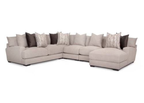Contemporary 5-Piece Sectional Sofa