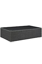 Modway Sojourn Outdoor Patio Sunbrella® Ottoman - Gray