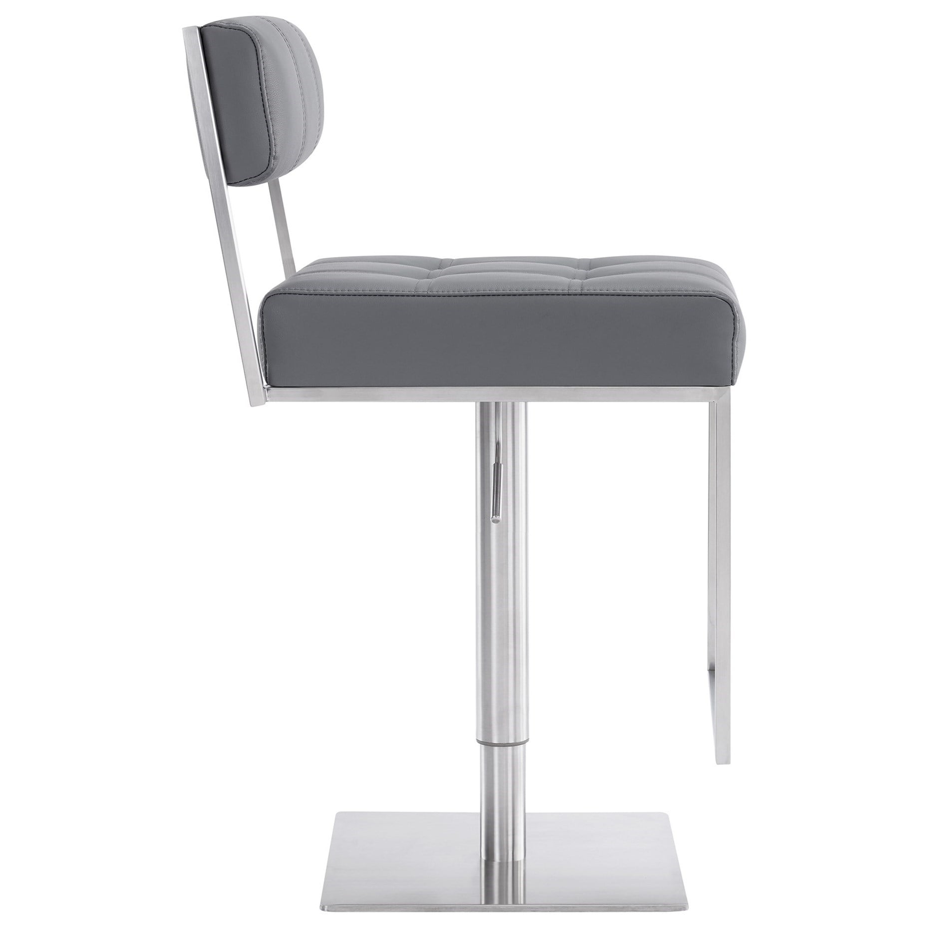 Armen Living Michele Adjustable Height Swivel Bar Stool
