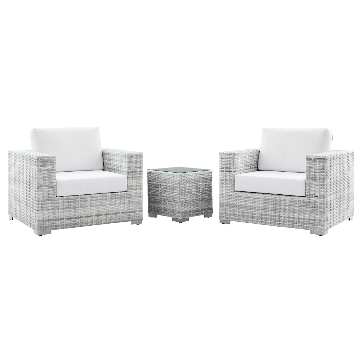 Modway Convene Outdoor 3-Piece Patio Set